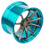 ZP.FORGED 16 Deep Concave | Brushed Black / Atlantis Blue Lip ZP.FORGED 16 Deep Concave | Brushed Black / Atlantis Blue Lip